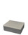 Medium Riser platform with champagne paradiso linea leatherette top and dark grey palladium base