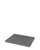 Dark grey palladium linea leatherette 7 by 5 jewelry display platform