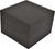 Textured black paper watch jewelry box