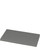 Dark grey palladium leatherette color swatch for large Riser platform stainless steel base