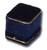 KE7FAV-Navy Velvet Medium Flap Earring Box