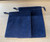 Shadow suede draw string pouches - 2 sizes