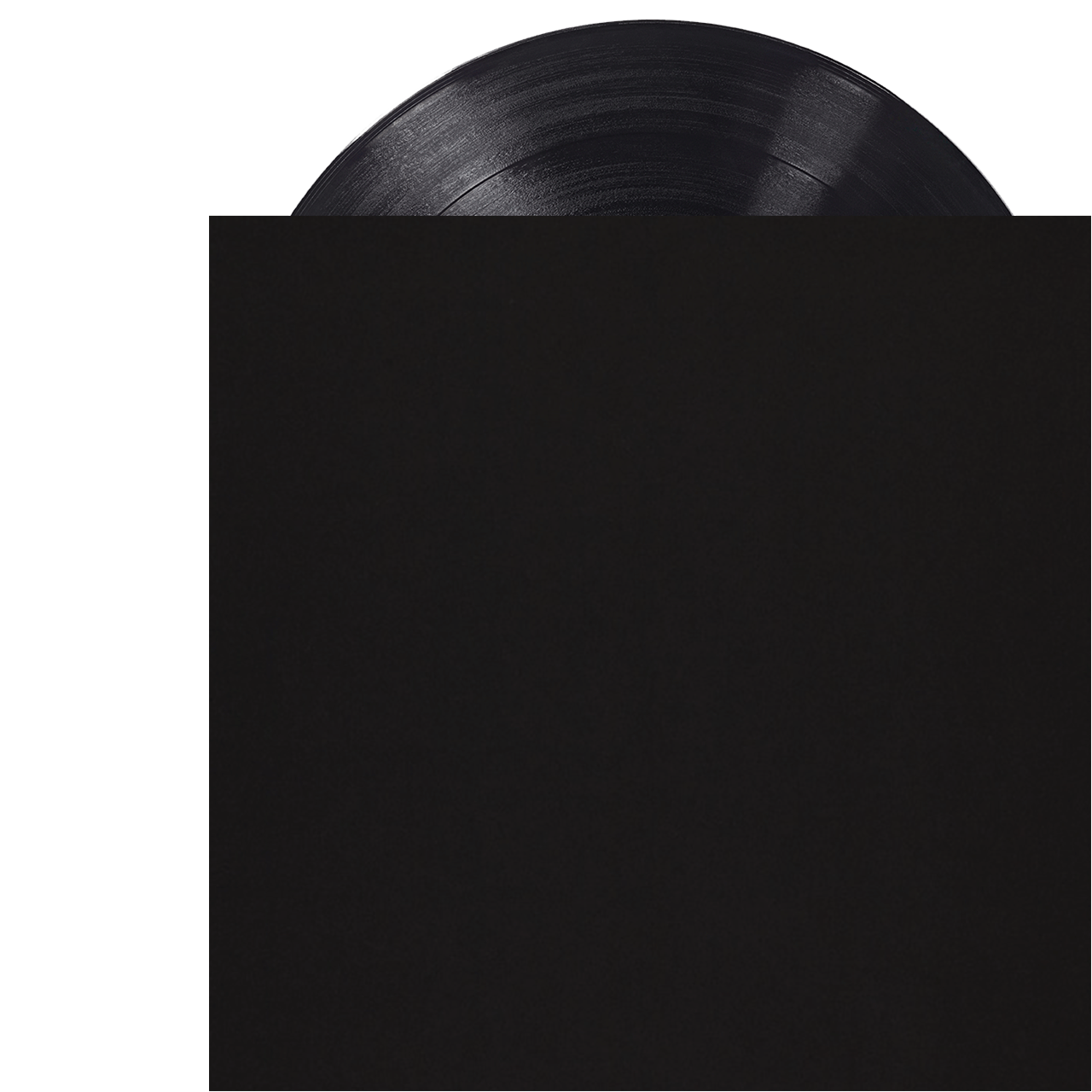 Black Paper Inner Sleeve for 12 Vinyl Records 100pk - High Quality