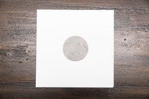 12" Blank Poly Lined Inner Sleeve - 25 Pack