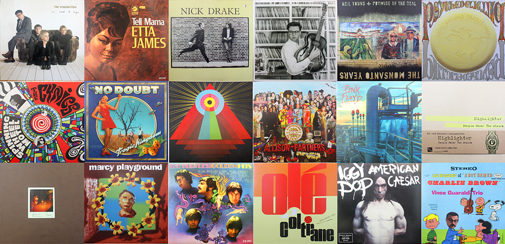 vinyl records covers