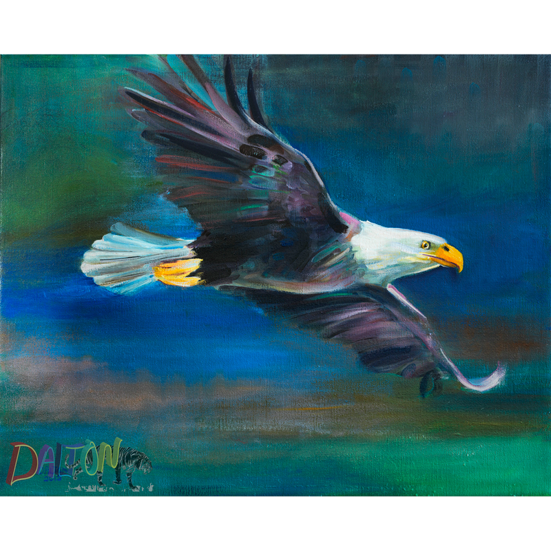 Eagle - Original: Oil Painting - 24" x 30" - $350.00