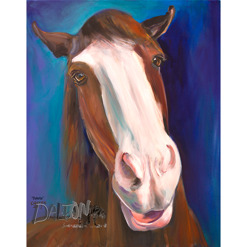 Clydesdale - Original Oil Painting 24" x 30" - $450.00