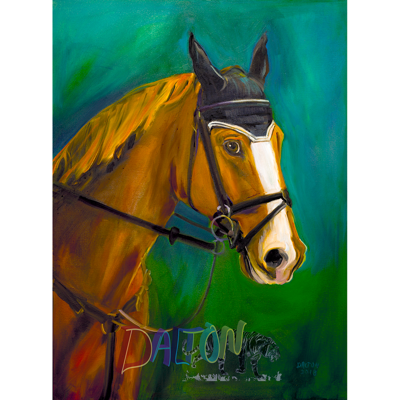 Horse - Original Oil Painting - 24" x 30" - $750.00