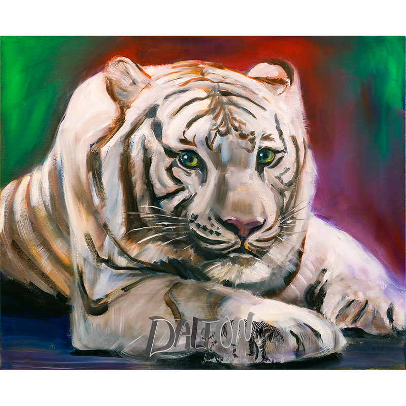 Tiger - Original - Oil Painting 24" x 20" $300.00