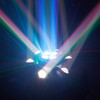 Six-arm Bee Eye Laser Light