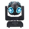 8 Eyes LED Beam Moving Head Light with LED Strip