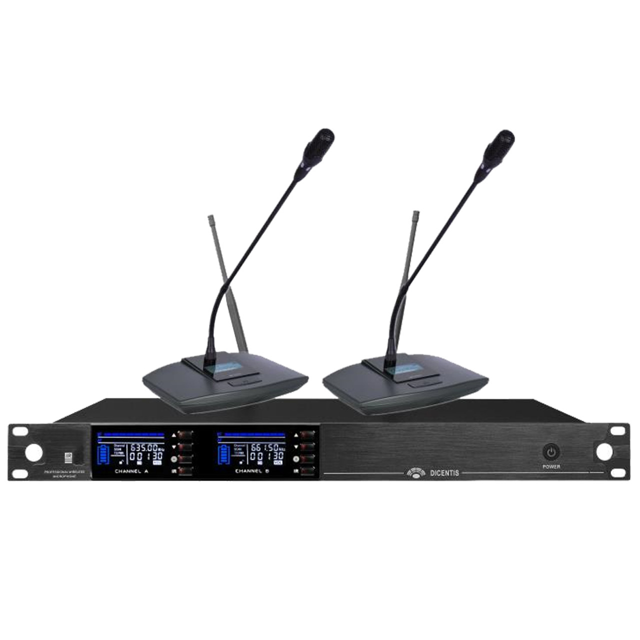 UHF Professional Wireless Conference Microphone 2 Channel (G07)