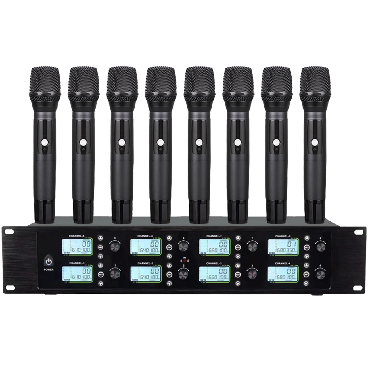 UHF Professional Wireless Microphone 8 Channel (H21)