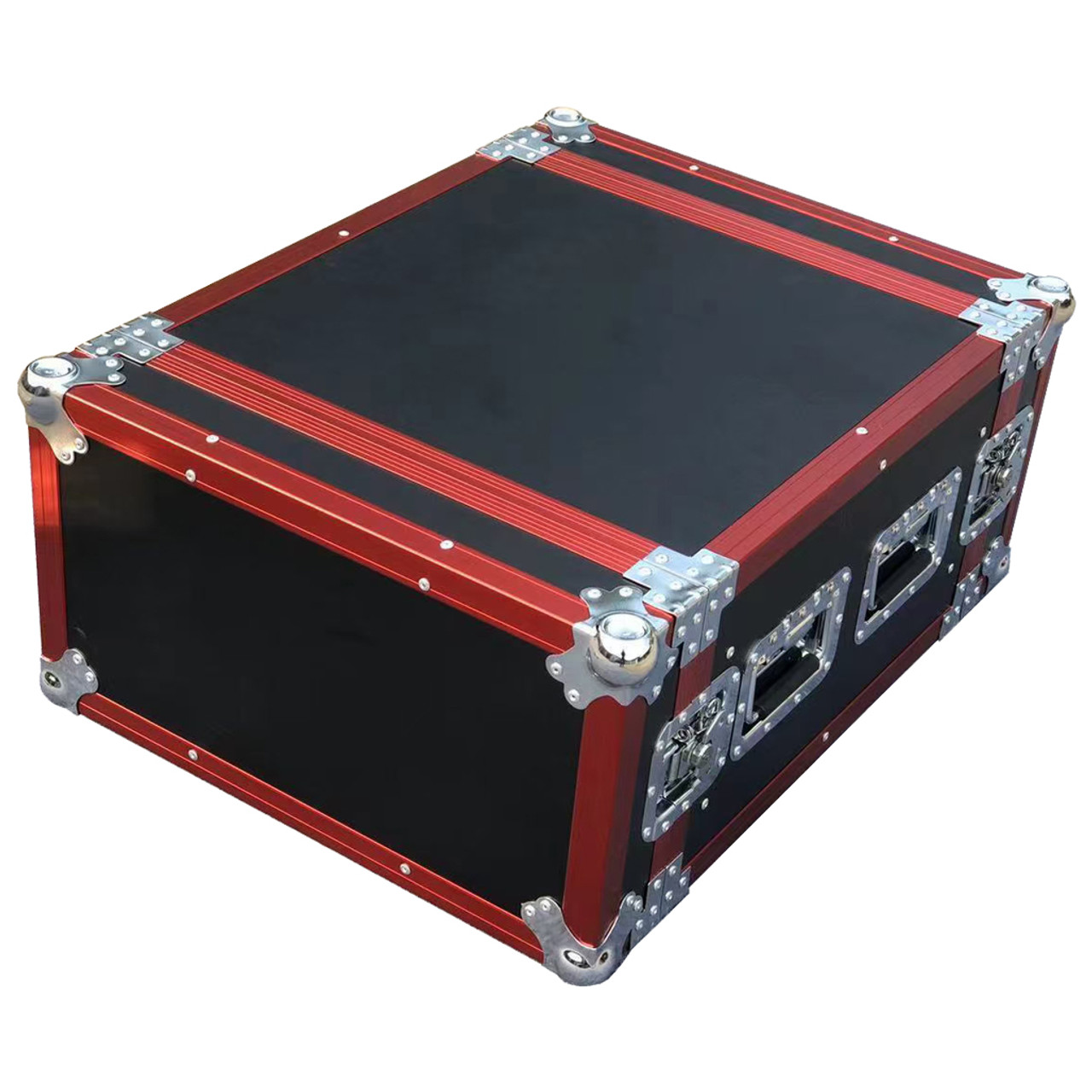 Two-door Single-layer Flight Case with 3 inch Brake Wheel (A02)