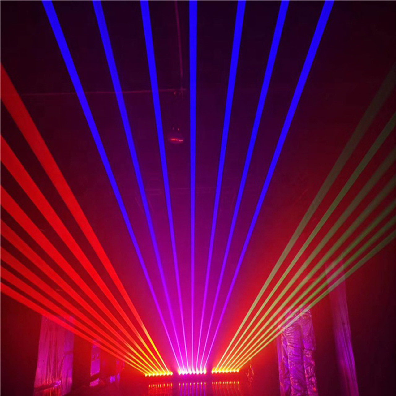 8 RGB Laser Beam + 8 RGB LED Moving Head Light (B07)