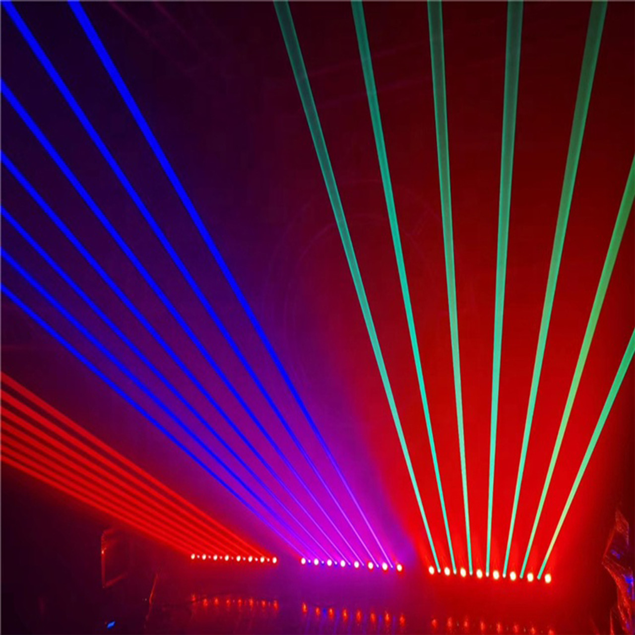 8 Eye RGB Laser Beam + 8 RGB LED Moving Head Light (A07)