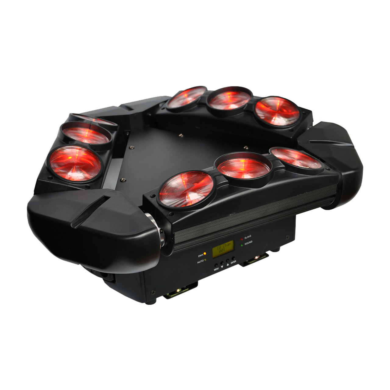 9 x 10W RGBW LED Spider Beam Moving Head Light