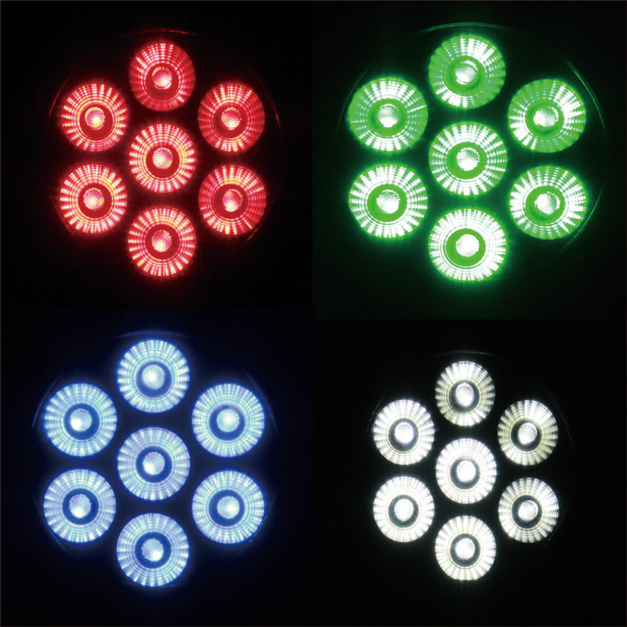 7 x 12W RGBW Aluminum Led Par Light (A78)