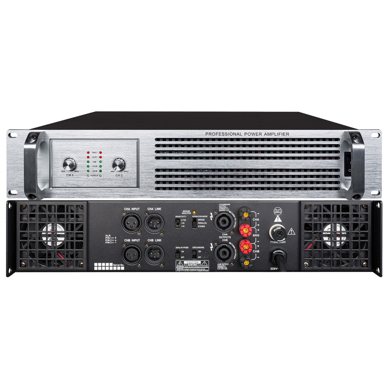 2ch Professional Power Amplifier (P15)