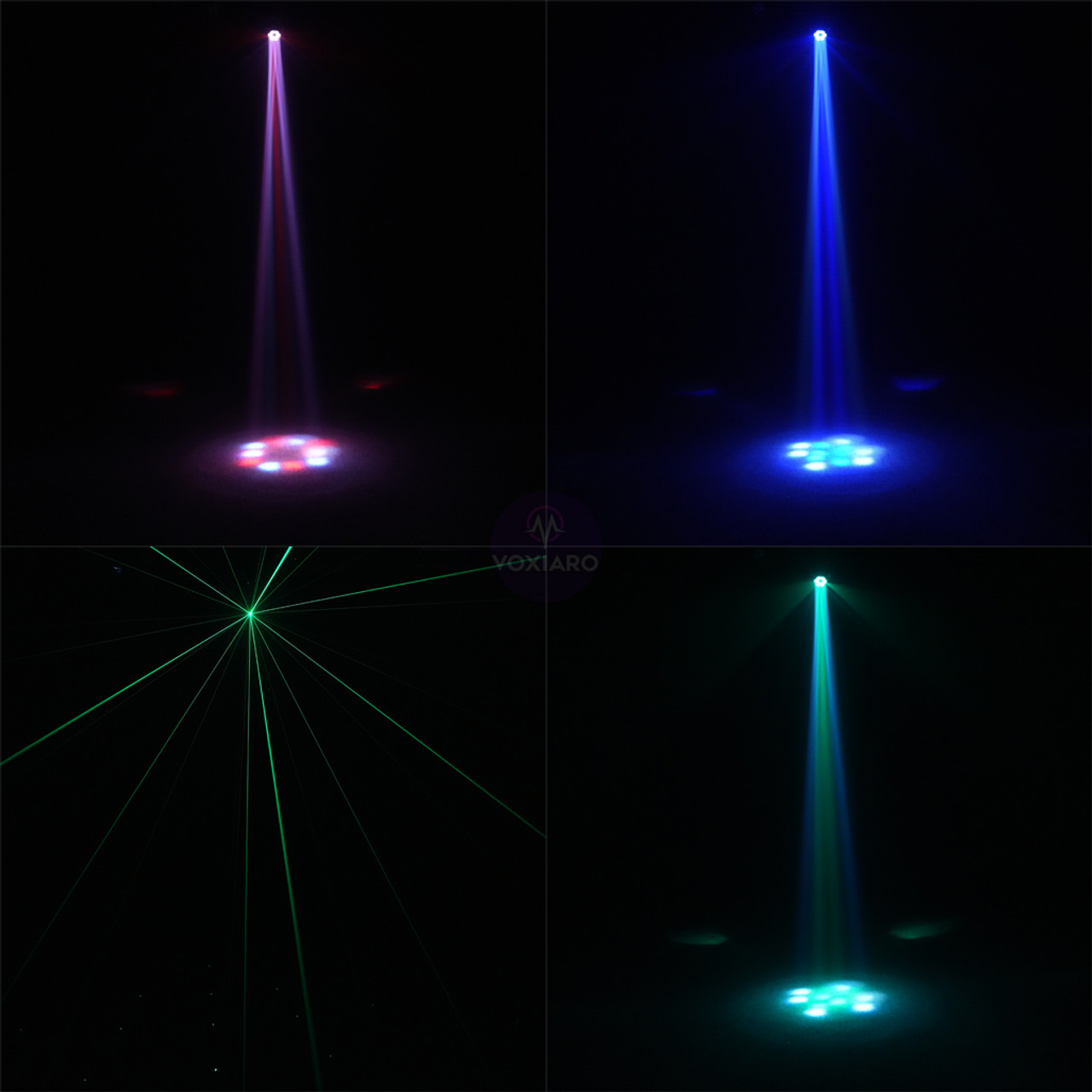 Mini Six Bee Eye Moving Head Light with Laser