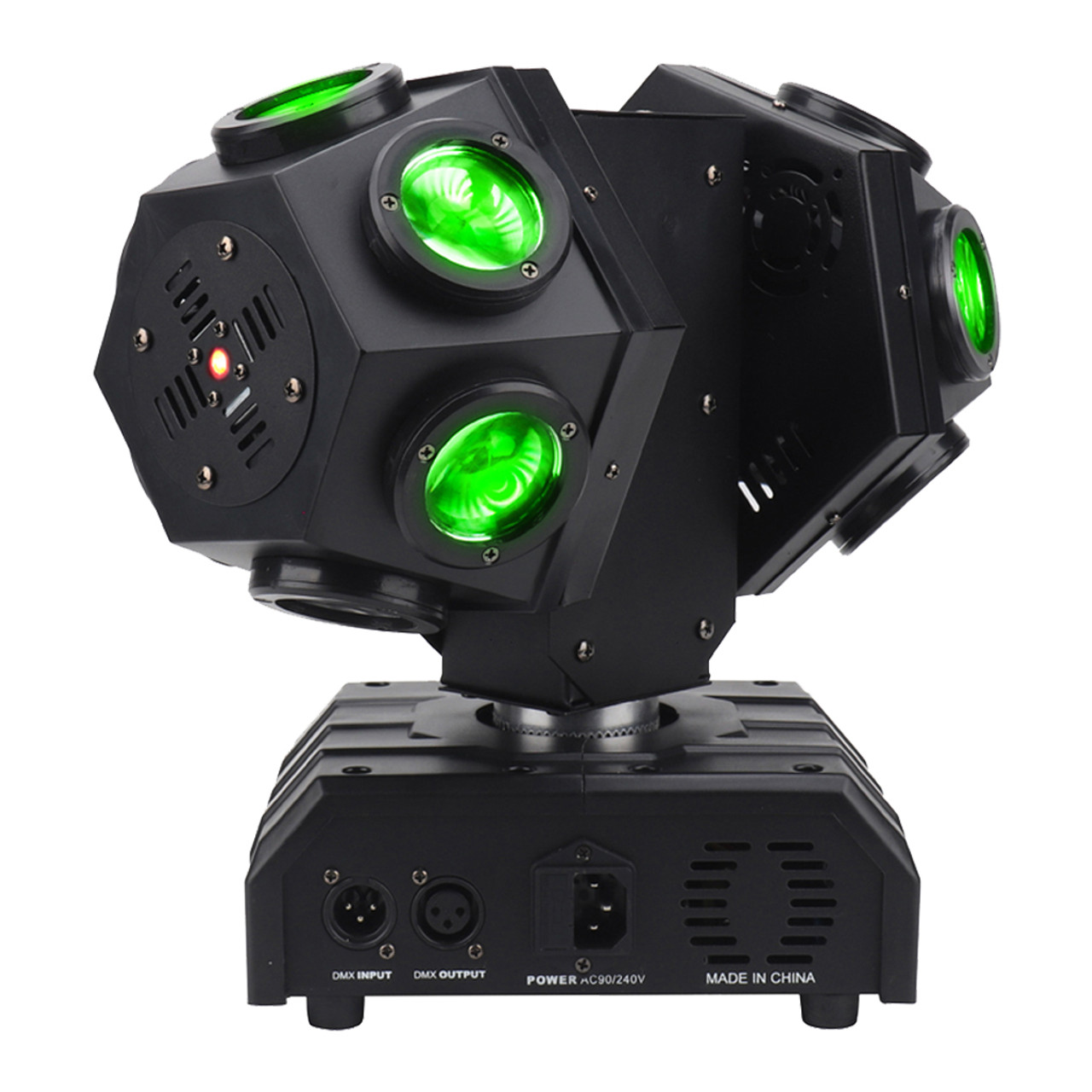 12 x 10W Dual Arm LED Moving Head Light with Laser