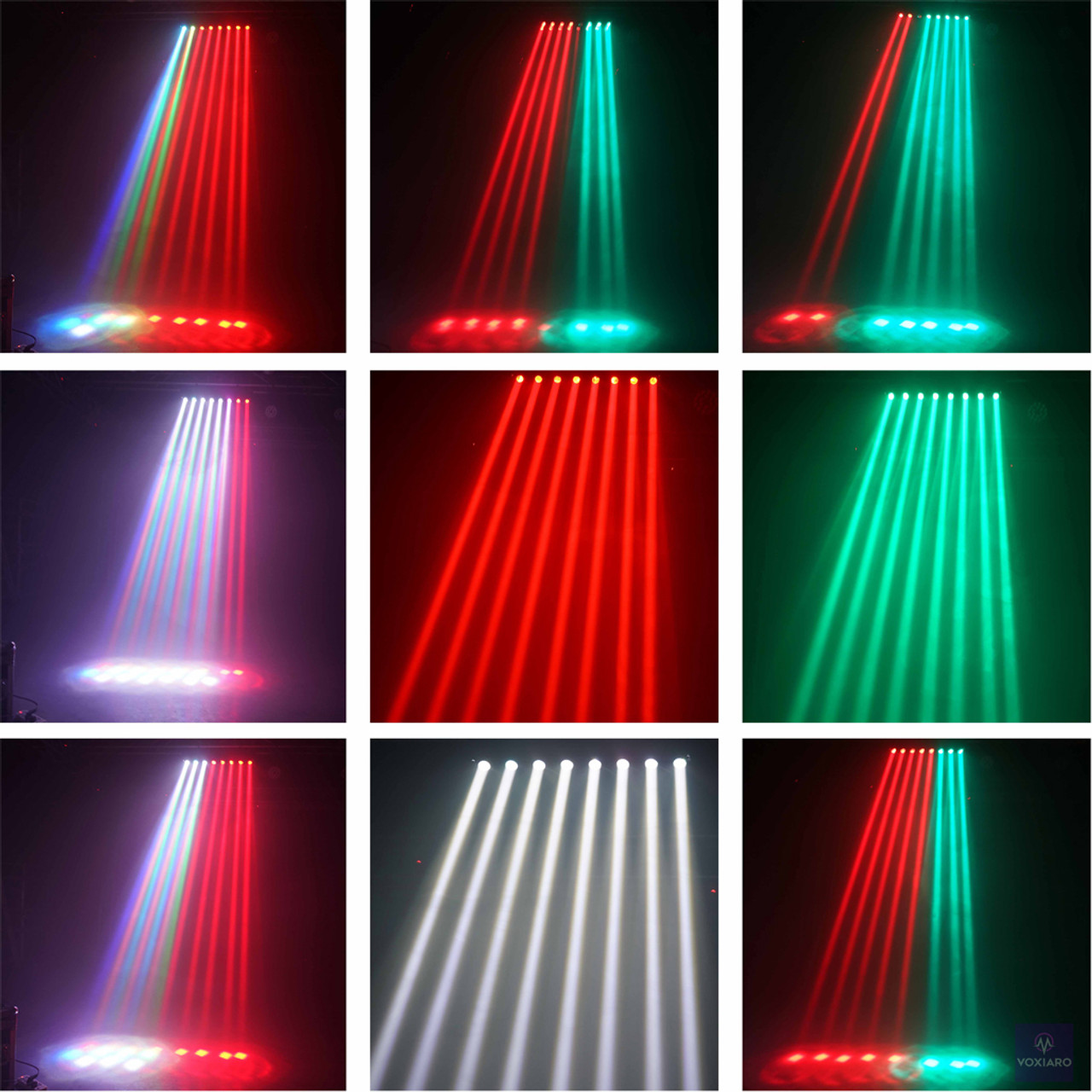 8 x 10W LED Beam Moving Head Light