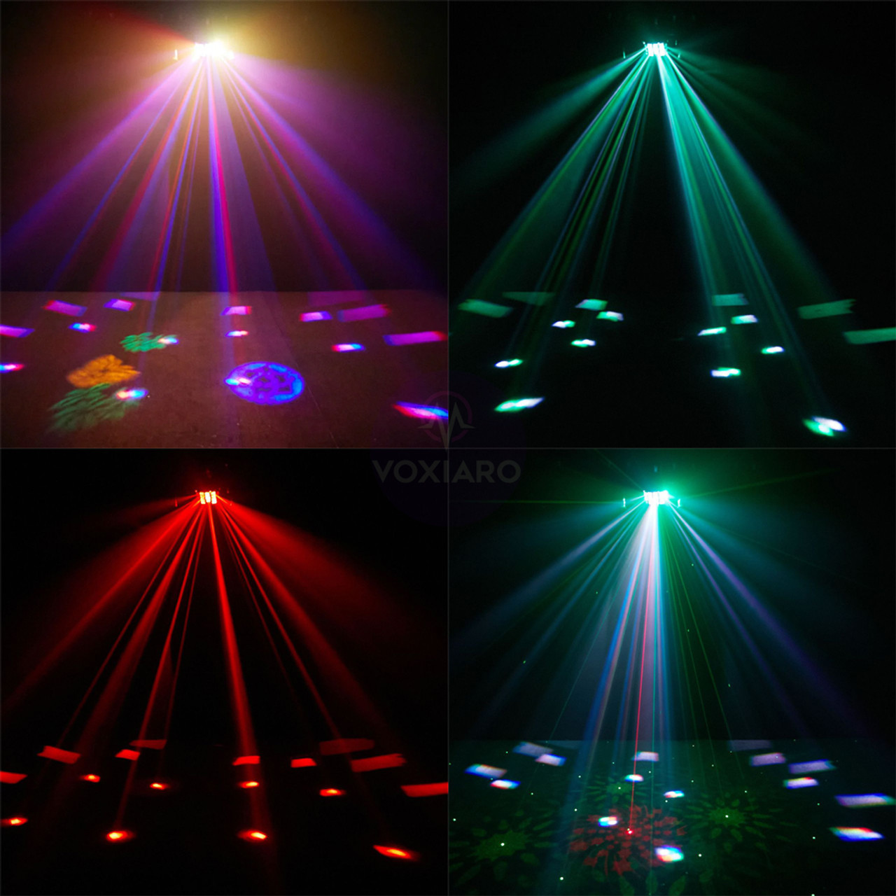 LED 5 in 1 Laser Strobe Butterfly Light