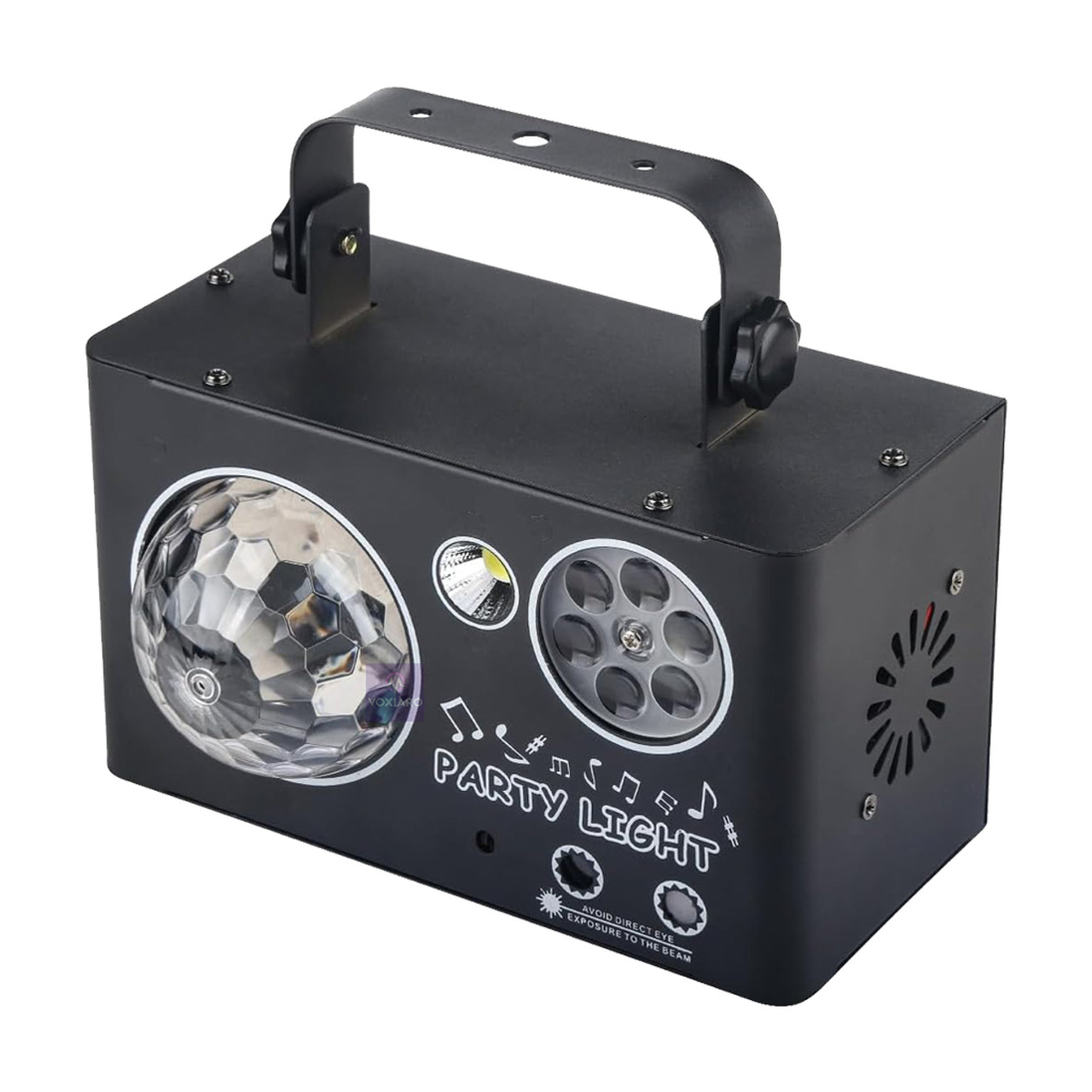 LED 4 in 1 Patterns Strobe Laser Magic Ball Light