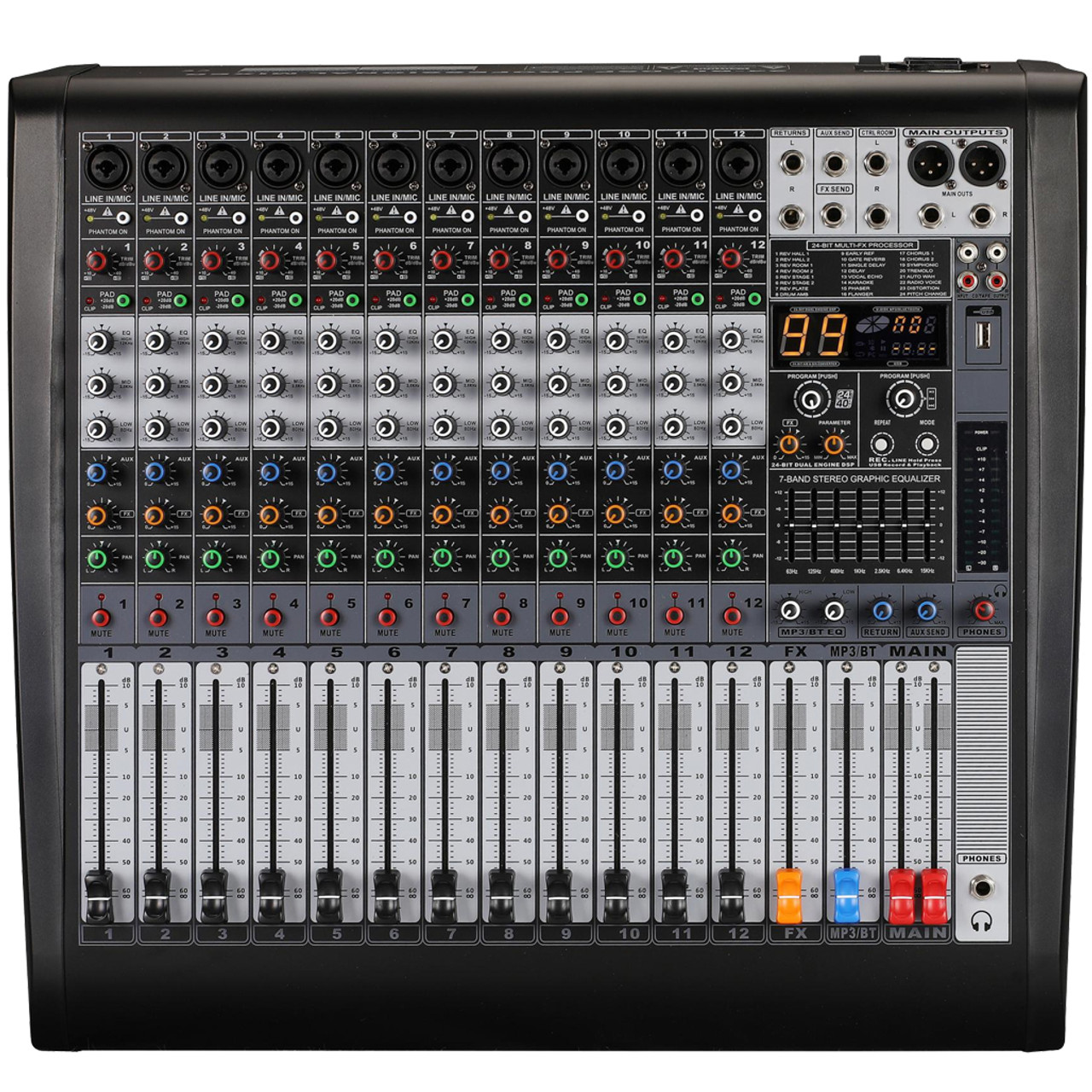 8-Channel Professional Mp3 Mixer (G16)