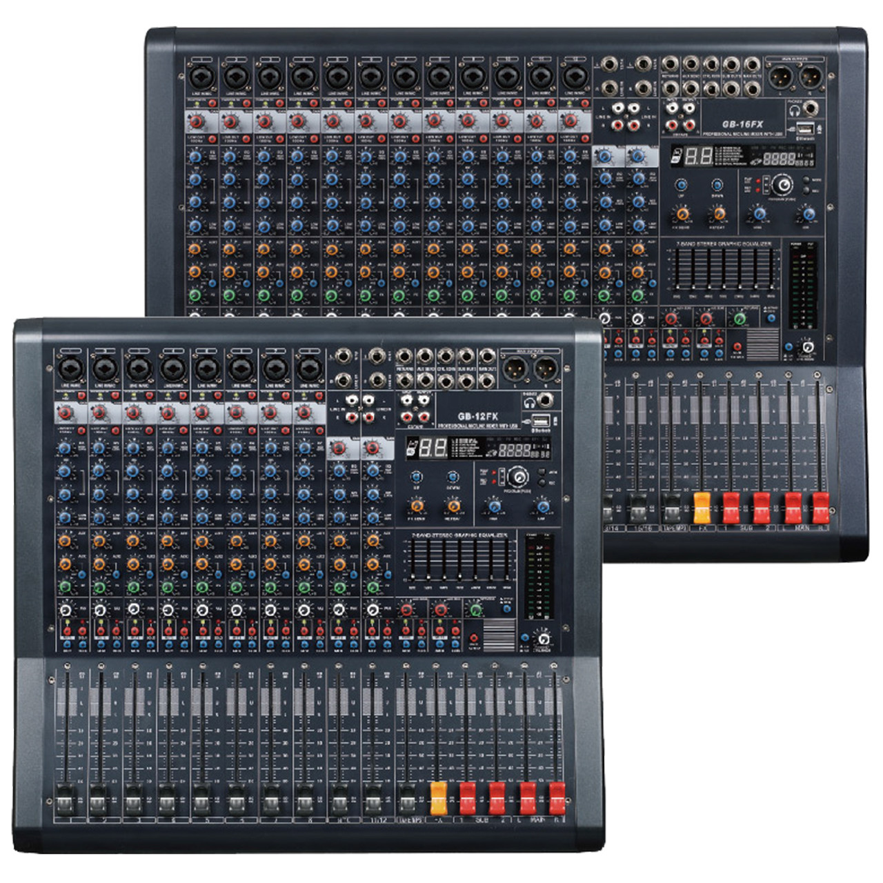 12-Channel 2 Groups Professional Mixer (G23)