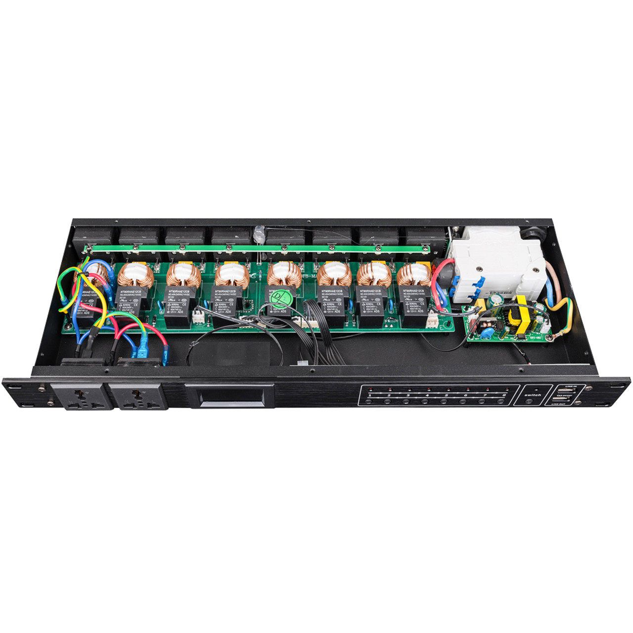 8 + 2 Channel Power Sequencer With Central Control, Filtering function (A17)