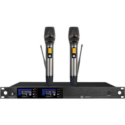 UHF Professional Wireless Microphone 2 Channel (G05)