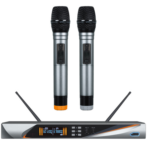 UHF Professional Wireless Microphone 2 Channel (H11)
