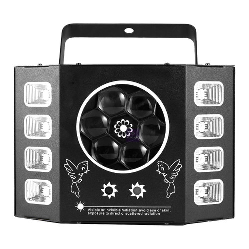 Bee Eyes LED 4 in 1 UV Strobe Laser Light