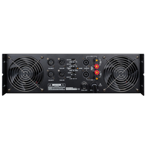 2-Channel 3U Professional Power Amplifier (Class TD)