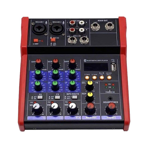 Mini 4-Channel USB Mixer