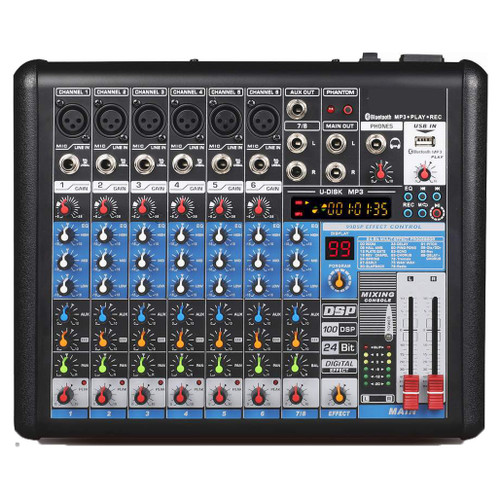 DSP 6-Channel Professional Mixer