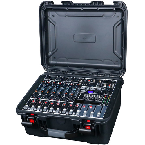 Professional Suitcase 8-Channel Power Mixer (B09)