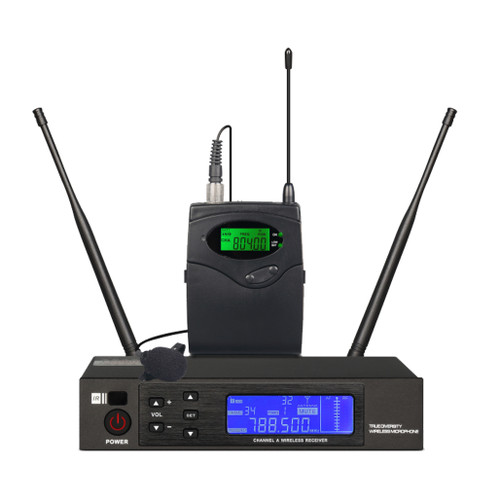 UHF True Diversity Wireless Lavalier Microphone 1 Channel (A89)