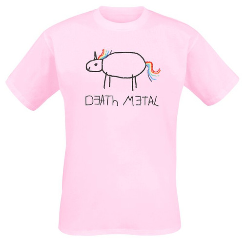 Pink Death Metal T-shirt