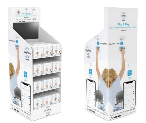 Pop Up Promotional Display with LED TV