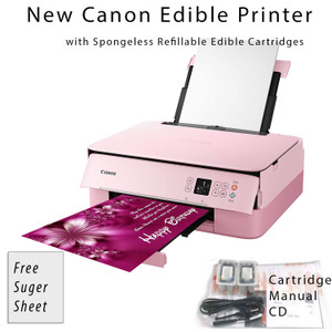 hver dag tilgive forræderi New Edible Canon Pixma TS5320 Wireless All-in-One Printer Bundle with Free  Sugar Paper