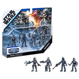  Star Wars Mission Fleet Clone Commando Clash Figure 4-Pack Bad Batch Figures 