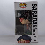  Funko Pop Animation Boruto Sarada Sharingan Glow in Dark #1358 EE Exclusive 