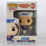  Funko Pop! Television Stranger Things Steve w/ Hat and Ice Cream #803 Netflix 
