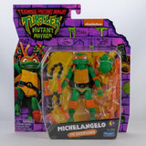 Playmates Toys Teenage Mutant Ninja Turtles Mutant Mayhem Michelangelo Basic TMNT 4.5” Figure 