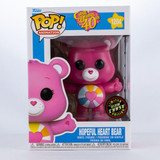  Funko Pop! Care Bears 40th Hopeful Heart Bear #1204 GITD Chase Limited Edition 