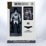 McFarlane Toys McFarlane DC Multiverse Batman White Knight Sketch Edition Gold Label Exclusive 