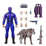  Super7 G.I. Joe Ultimates Snake Eyes With Timber 7” Ninja Action Figure 