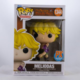  Funko Pop Animation The Seven Deadly Sins Meliodas #1344 PX Exclusive Figure 